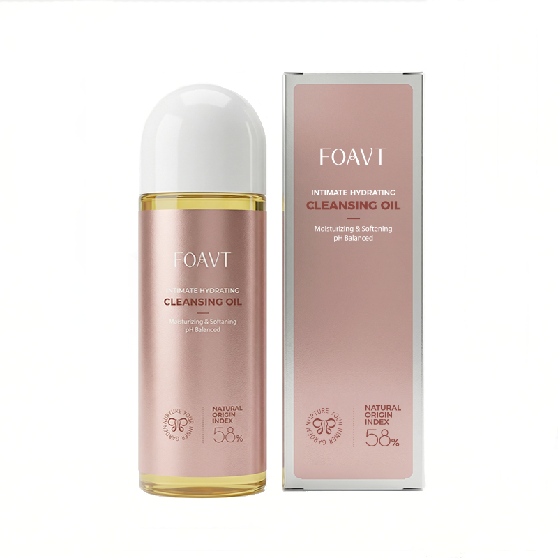 Intimate moisturising oil cleanser